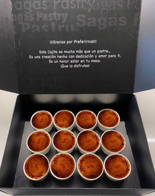 12 mini Crème Brûlée